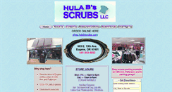 Desktop Screenshot of hulabscrubs.com